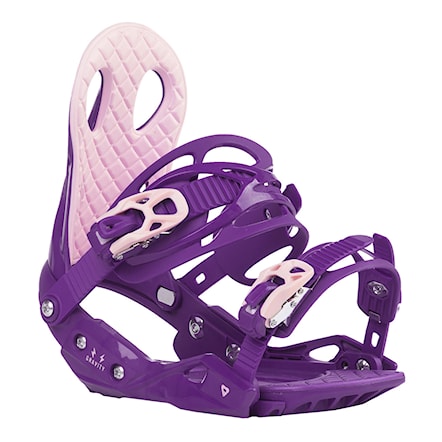 Wiązanie snowboardowe Gravity G2 Lady purple 2019 - 1