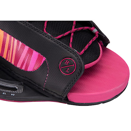 Wiązanie wakeboardowe Hyperlite Jinx black/pink 2023 - 9