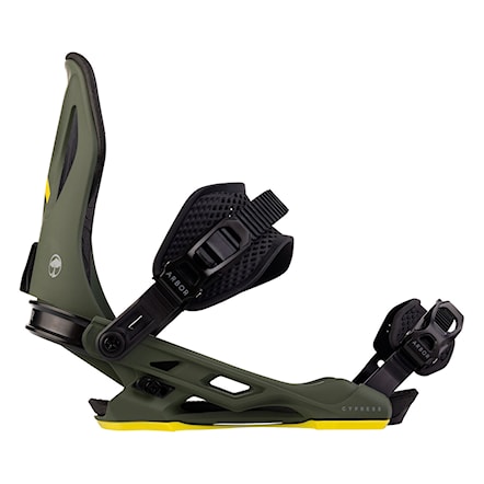 Snowboard Binding Arbor Cypress green/black/pat 2025 - 4