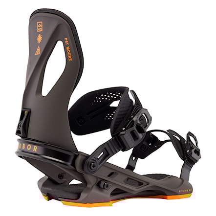Snowboard Binding Arbor Cypress pat moore/charcoal 2026 - 1