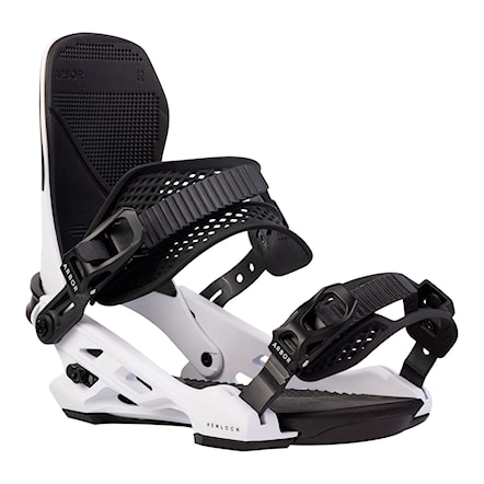 Snowboard Binding Arbor Hemlock white/black/boss dog 2025 - 3