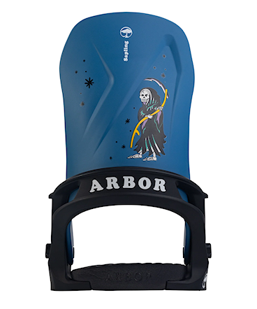 Viazanie na snowboard Arbor Sapling black/blue 2025 - 2