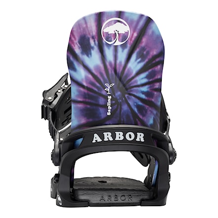 Snowboard Binding Arbor Sapling tie-dye 2024 - 4