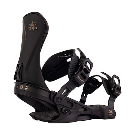 Snowboard Binding Arbor Sequoia black/gold 2025 - 1