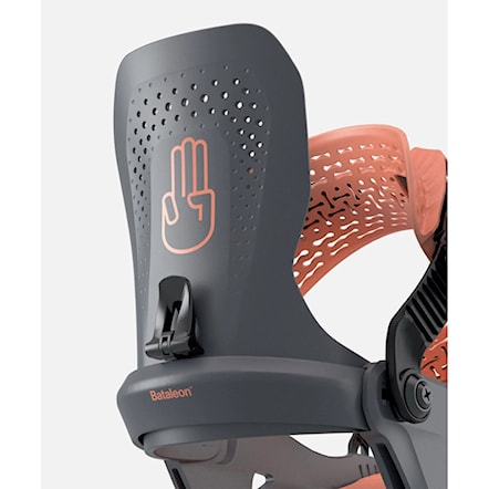 Vázání na snowboard Bataleon Donna HW black peach 2026 - 4