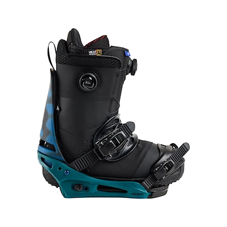 Snowboard Binding Burton Cartel evergreen shatter 2026 - 4