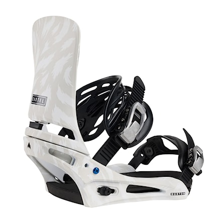 Wiązanie snowboardowe Burton Cartel grey/white 2025 - 1