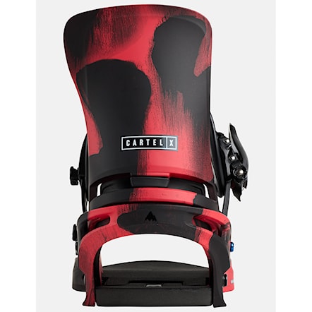Snowboard Binding Burton Cartel X black/red 2026 - 2