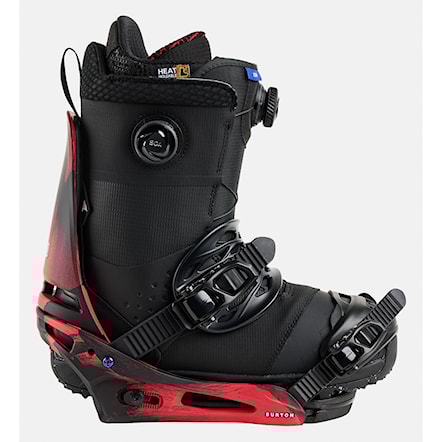 Snowboard Binding Burton Cartel X black/red 2026 - 4