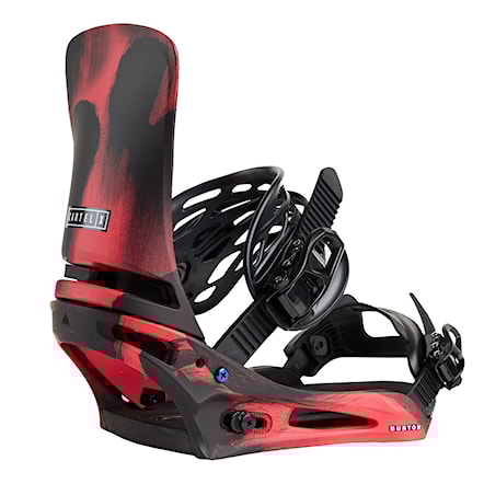 Snowboard Binding Burton Cartel X black/red 2026 - 1