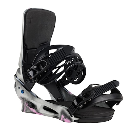 Snowboard Binding Burton Cartel X grey/pink 2025 - 2