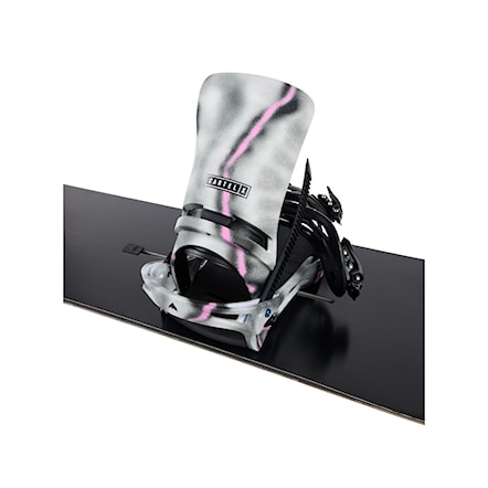 Wiązanie snowboardowe Burton Cartel X grey/pink 2025 - 5