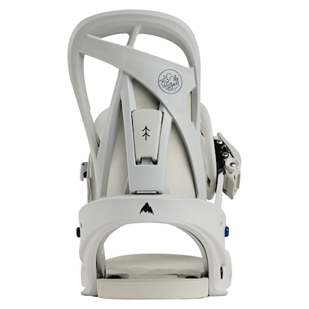 Snowboard Binding Burton Citizen grey cloud 2026 - 3