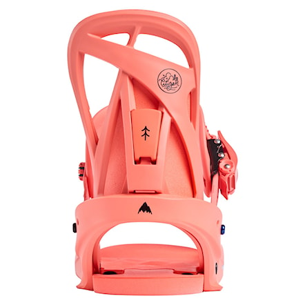 Snowboard Binding Burton Citizen peach echo 2025 - 5