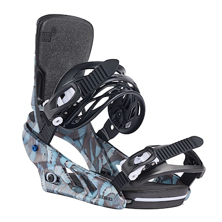 Vázání na snowboard Burton Lexa blue butterflies 2025 - 2