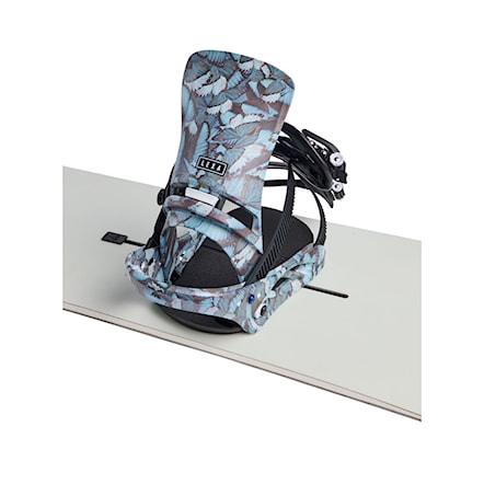 Viazanie na snowboard Burton Lexa blue butterflies 2025 - 4