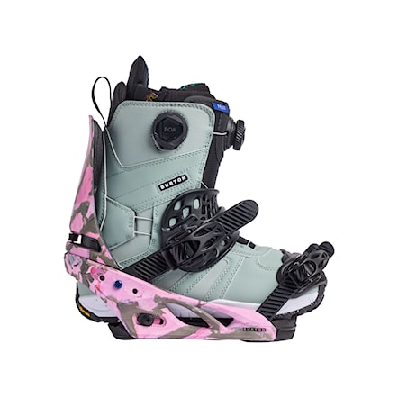 Viazanie na snowboard Burton Lexa X grey/pink 2025 - 3