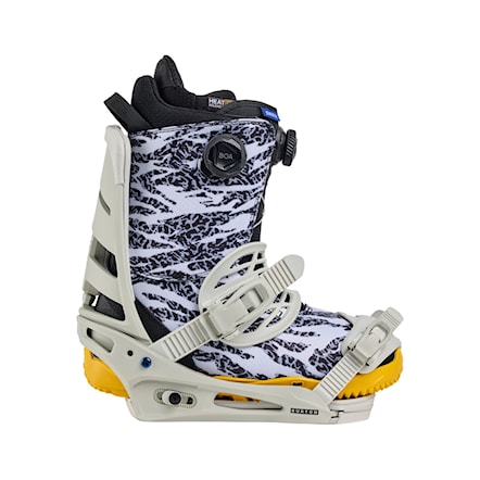 Viazanie na snowboard Burton Mission grey cloud 2025 - 3