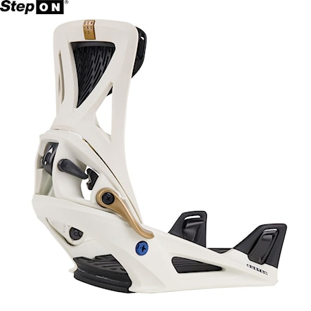 Wiązanie snowboardowe Burton Step On Genesis white/gold 2024 - 1