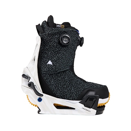 Vázání na snowboard Burton Step On grey/white 2025 - 3