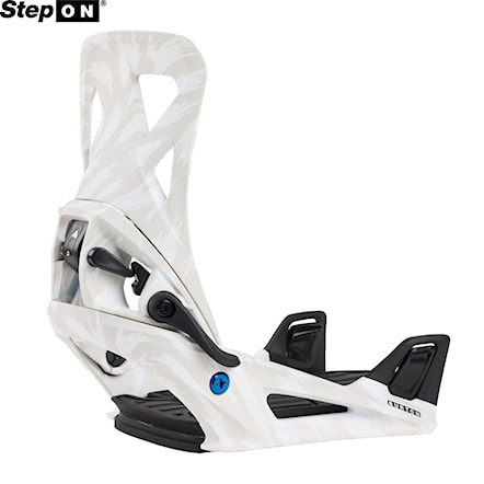 Vázání na snowboard Burton Step On grey/white 2025 - 1