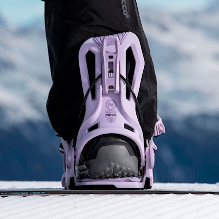 Vázání na snowboard Flow Fenix lavender 2025 - 4