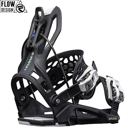 Viazanie na snowboard Flow Micron Youth black 2024 - 1