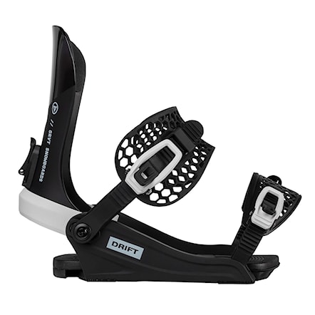 Snowboard Binding Gravity Drift black/white 2025 - 3