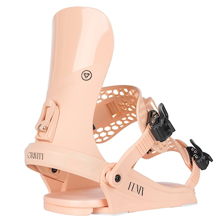 Snowboard Binding Gravity Fenix peach 2026 - 1