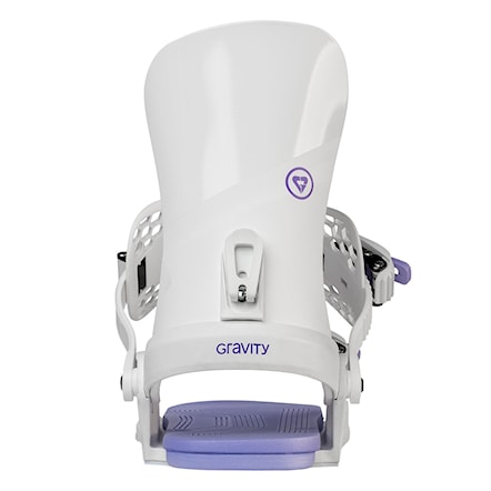 Snowboard Binding Gravity Fenix white/lavender 2025 - 5