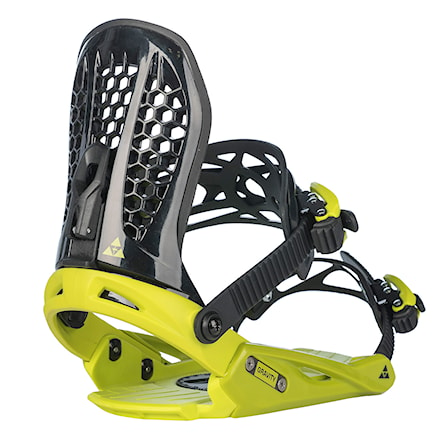 Viazanie na snowboard Gravity G1 black/lime 2024 - 1