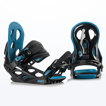 Vázání na snowboard Gravity G1 Jr black/blue 2023 - 1