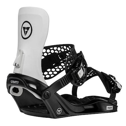 Snowboard Binding Gravity Indy black/white 2025 - 1