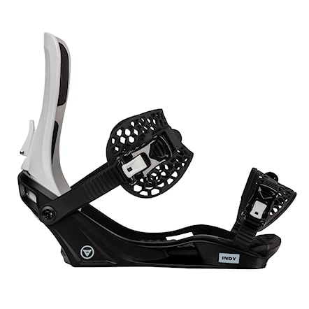 Snowboard Binding Gravity Indy black/white 2025 - 3