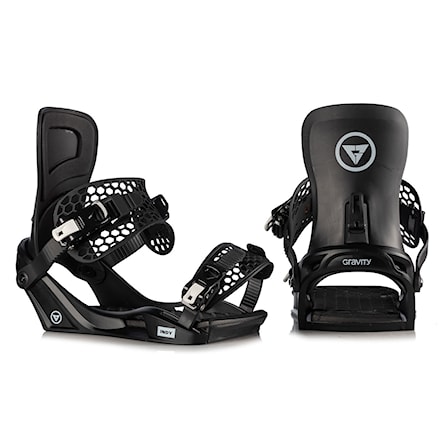 Viazanie na snowboard Gravity Indy black 2025 - 1