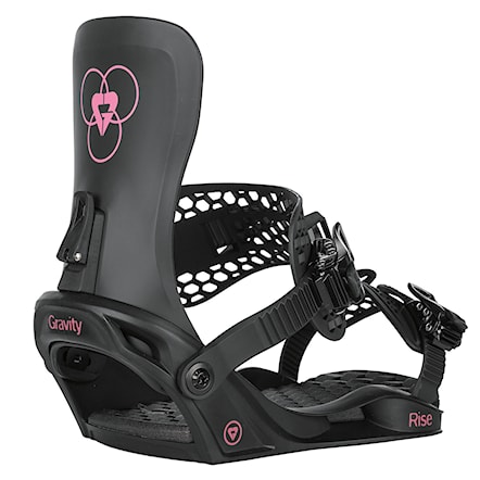 Viazanie na snowboard Gravity Rise black 2026 - 1