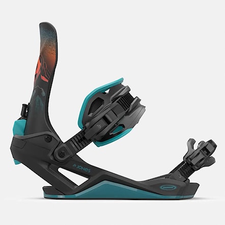 Wiązanie snowboardowe Jones Mercury FASE blue art 2026 - 4