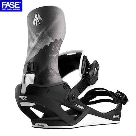 Snowboard Binding Jones Mercury Fase mtn black/silver 2027 - 1