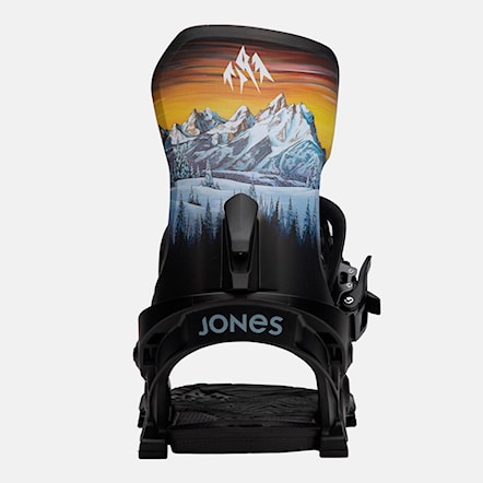 Snowboard Binding Jones Meteorite black/art 2024 - 5