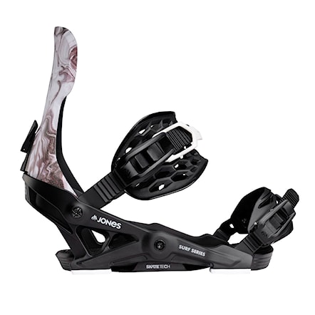 Snowboard Binding Jones Meteorite Surf Series black 2025 - 4