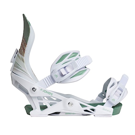 Viazanie na snowboard Jones Wms Aurora Art white/art 2025 - 4