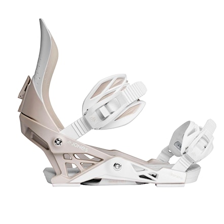 Snowboard Binding Jones Wms Aurora white mineral 2025 - 4