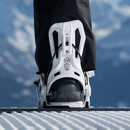 Vázání na snowboard Nidecker Flow Fenix white 2026 - 3