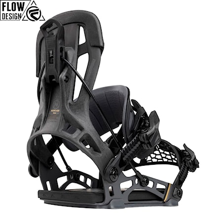 Wiązanie snowboardowe Nidecker Flow NX2 Carbon Hybrid black 2026 - 1
