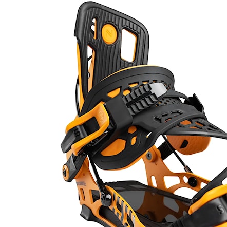 Vázání na snowboard Nidecker Flow NX2 Hybrid mango 2026 - 4