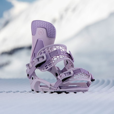 Snowboard Binding Nidecker Kaon lavender 2025 - 13