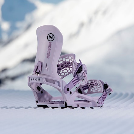 Snowboard Binding Nidecker Kaon lavender 2025 - 14