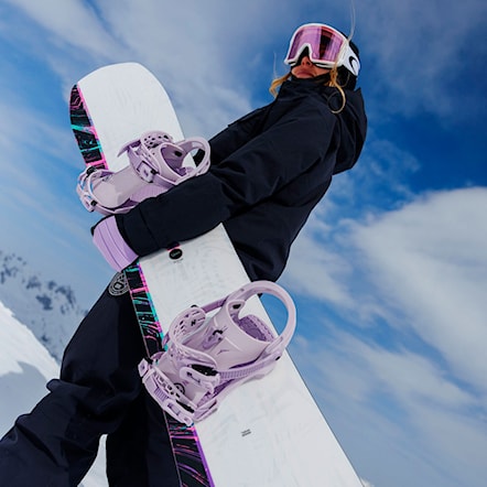 Vázání na snowboard Nidecker Kaon lavender 2025 - 9