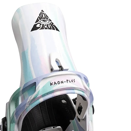 Snowboard Binding Nidecker Kaon Plus bio white 2026 - 3