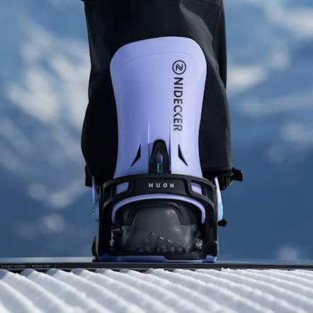 Snowboard Binding Nidecker Muon lavender 2026 - 4